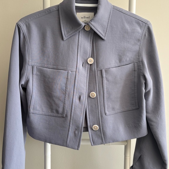Aritzia Little Cropped Jacket- Crepette - Picture 2 of 5